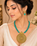 Royal Heritage Gold Pendant Necklace